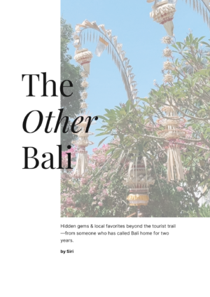 The Other Bali