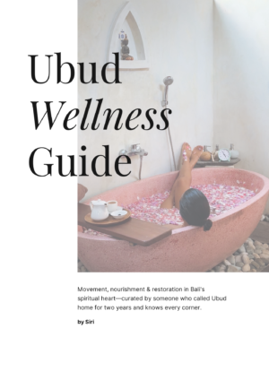 Ubud Wellness Guide